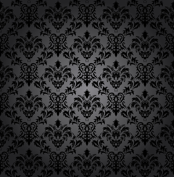 Seamless Damask Pattern by angelp GraphicRiver